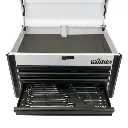 Wiha 147 PIECE BENCH TOP TOOL CHEST KIT - GRAY