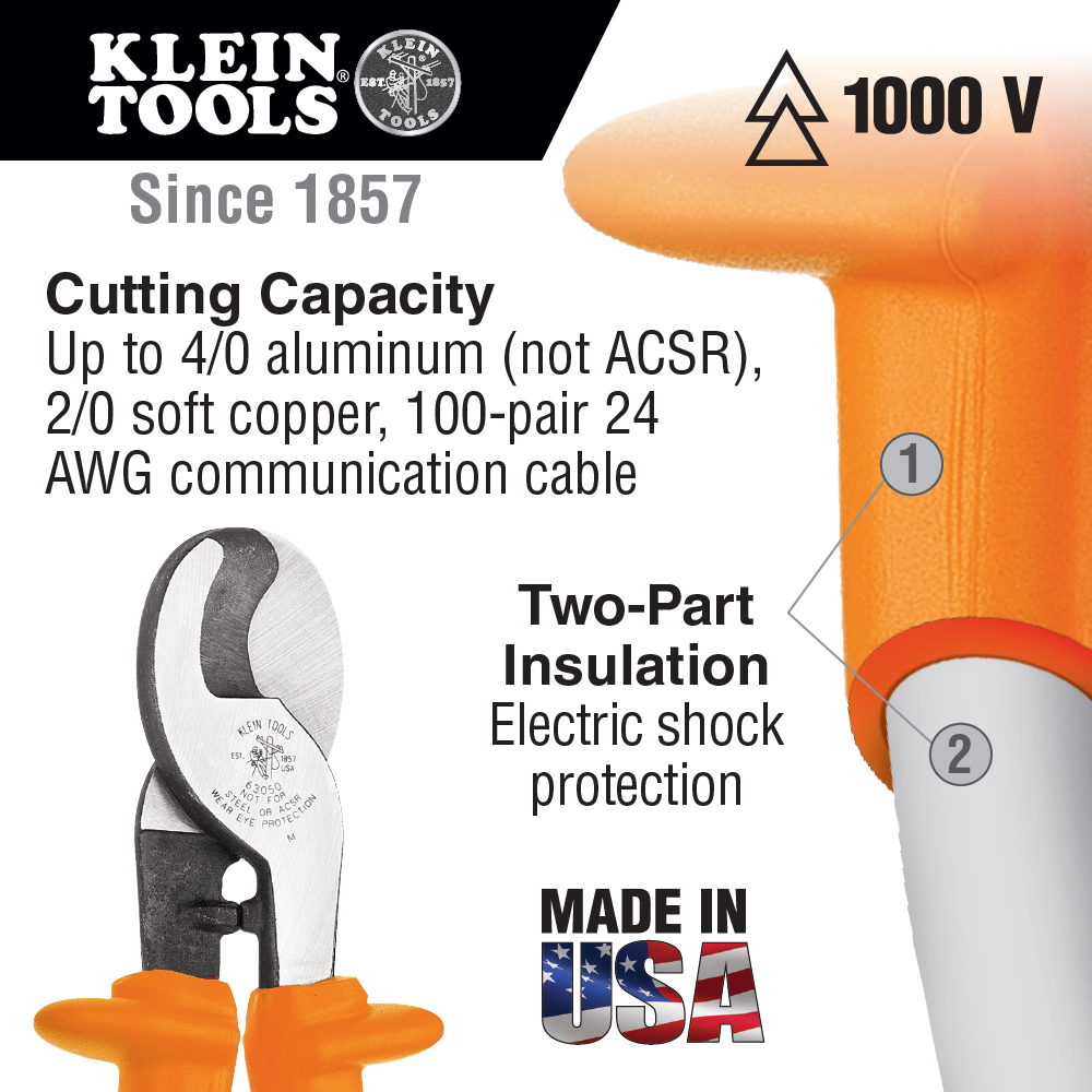 Klein 33526 Basic 1000V Insulated Tool Kit, 1000-Volt, 8-Piece