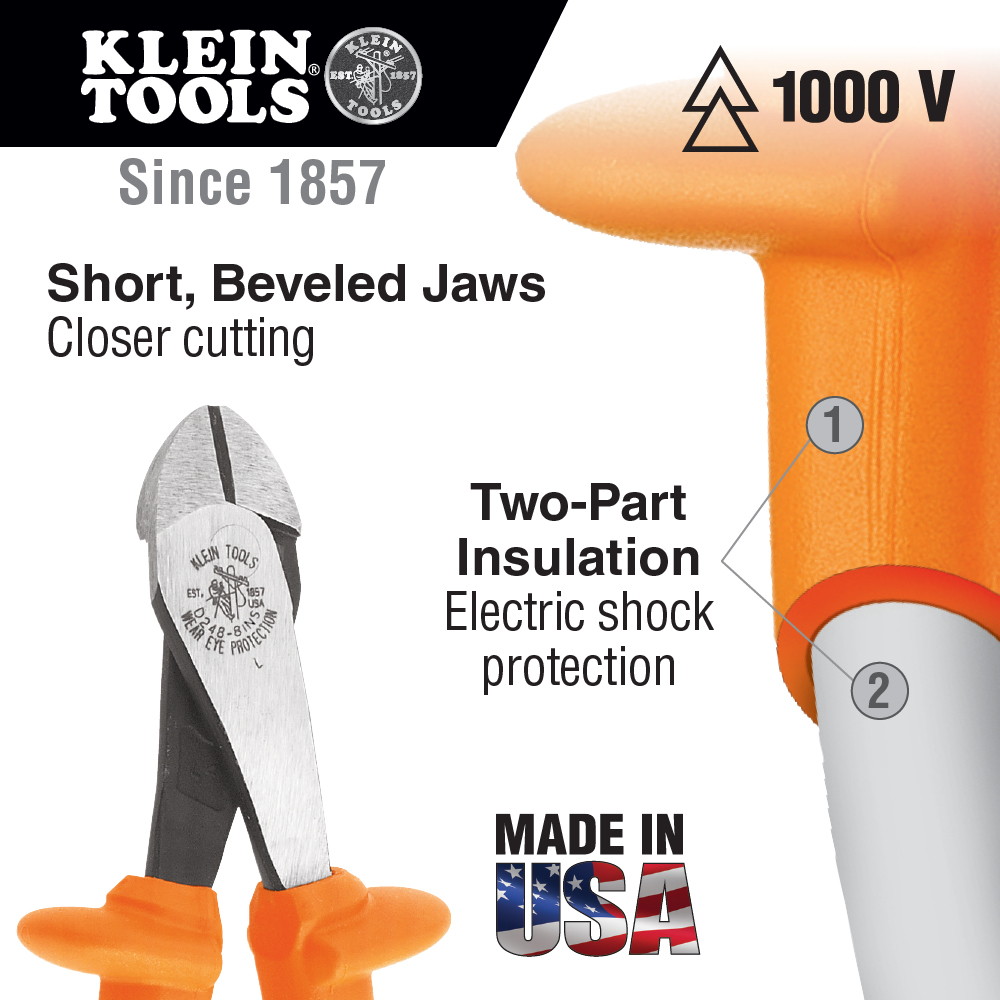 Klein 33526 Basic 1000V Insulated Tool Kit, 1000-Volt, 8-Piece