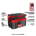 Milwaukee M18 FUEL™ PACKOUT™ 2.5 Gallon Wet/Dry Vacuum