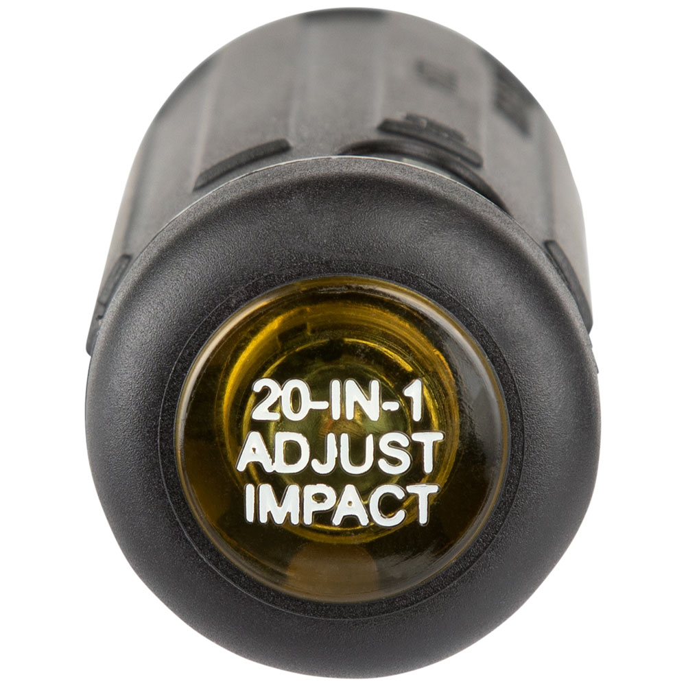 Klein 32303HD 20-in-1 Impact Driver Set with Screwdriver Bits and Flip Sockets