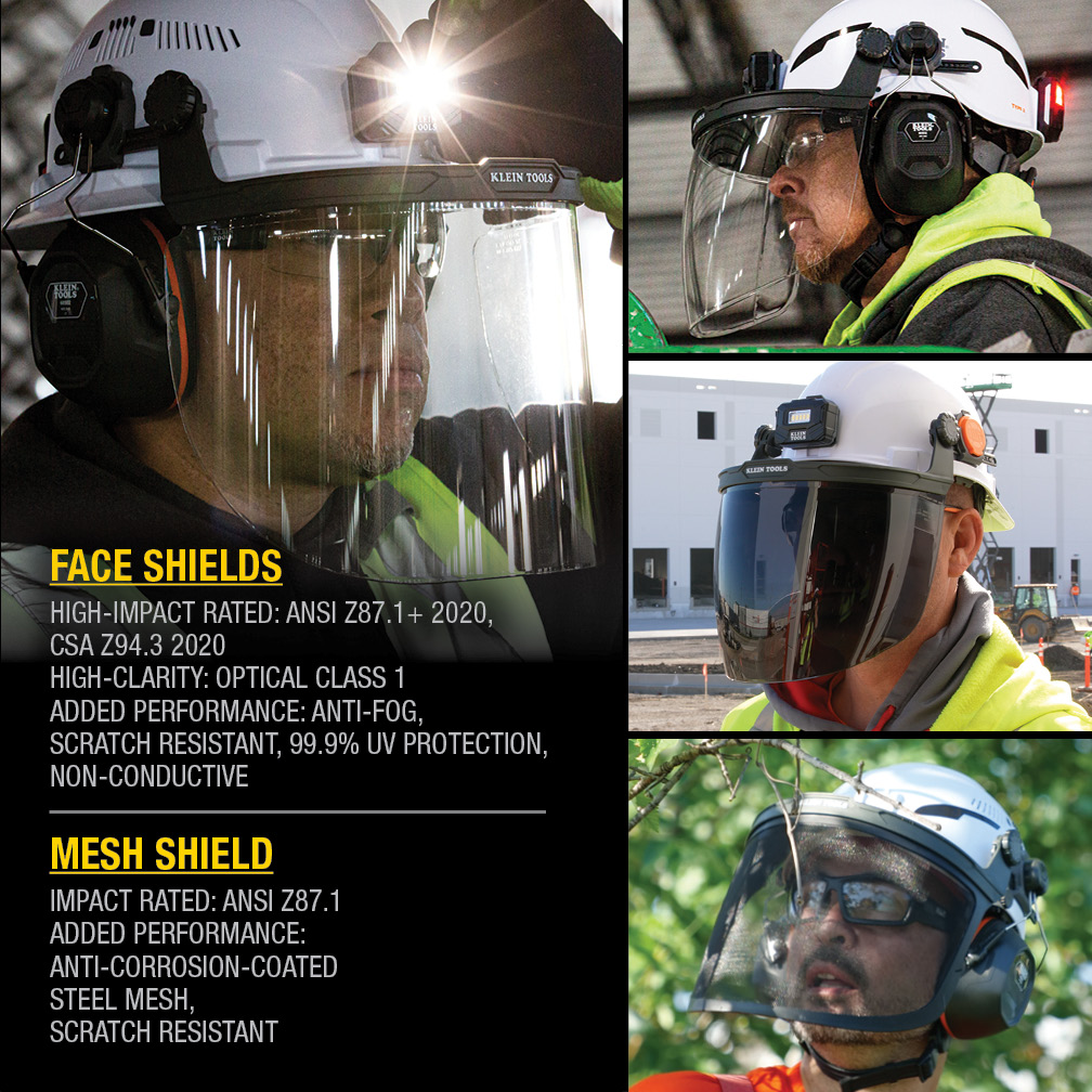 Klein 60474 Face Shield, Mesh