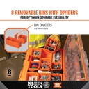 Klein 54806MB MODbox™ Tall Component Box, Full Width