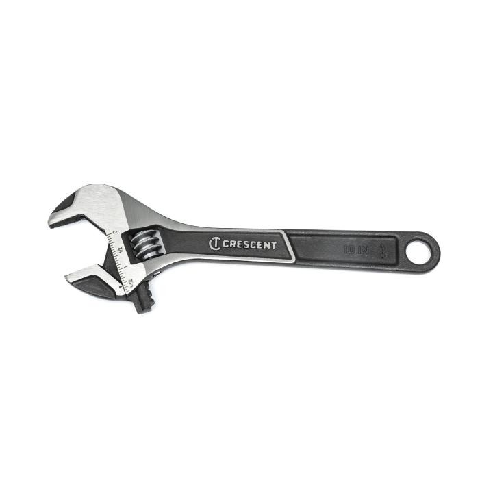 Crescent Adj Wrench Set, 6" 10", Wide Jaw