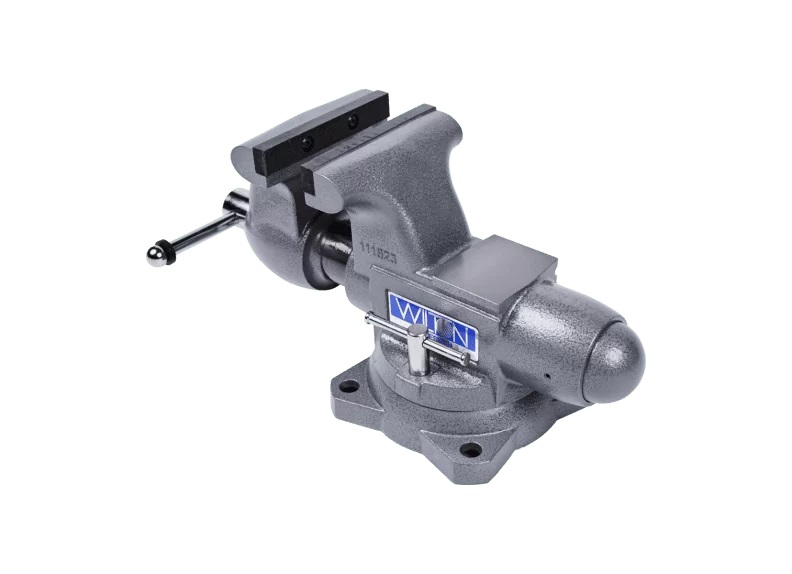 Wilton Tradesman 1765 Vise, 6-1/2"Jaw Width, 6" Jaw Opening, 4" Throat Depth