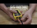 Klein VDV526-100 Network Cable Tester, LAN Explorer® Data Cable Tester with Remote