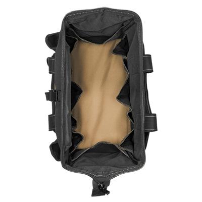 CLC SOFTSIDE TOOL CARRIER 25 Pocket - 16" Tote Bag with Top Plastic Tray  