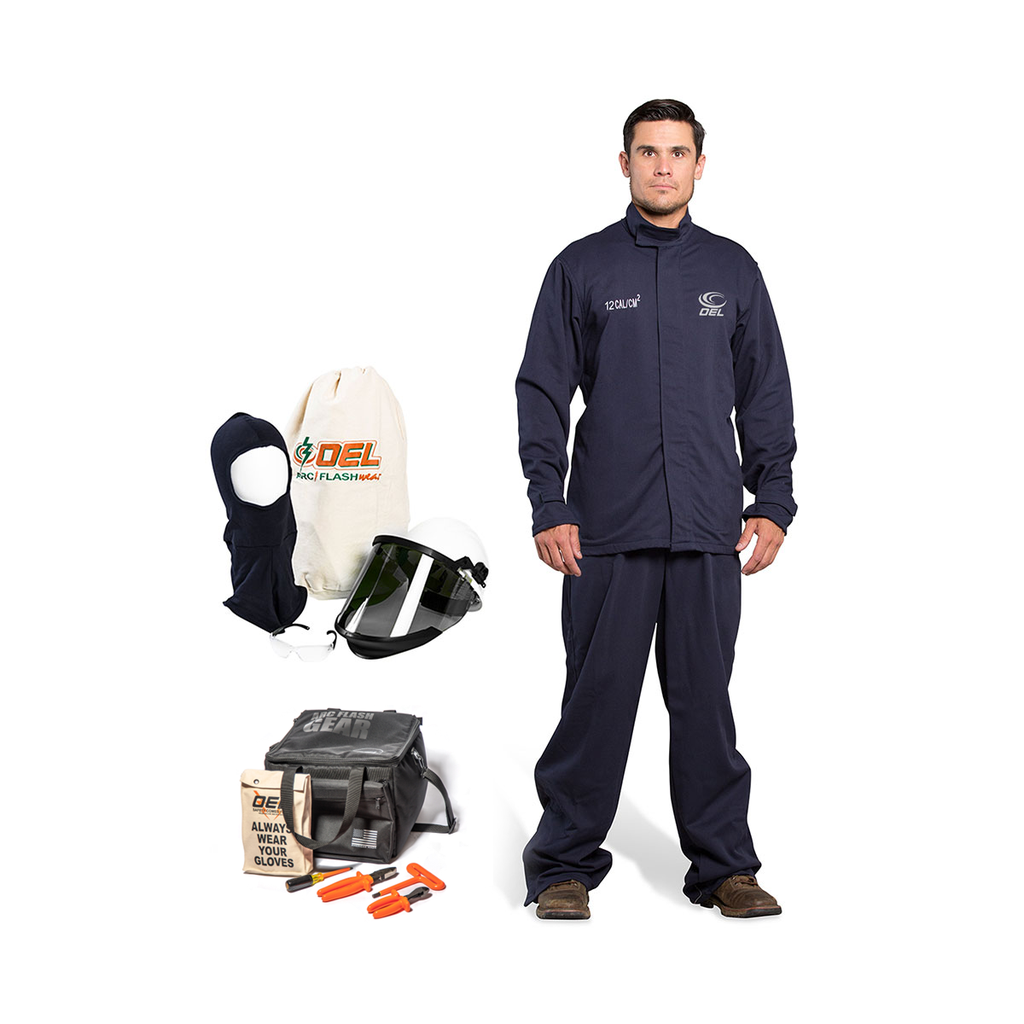 12 CAL ARC FLASH JACKET & BIB KIT