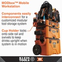 Klein 54817MB MODbox™ Cup Holder Rail Attachment