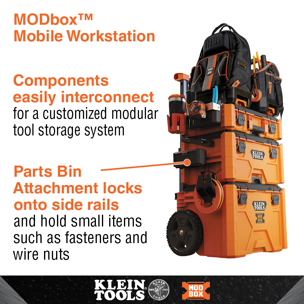 Klein 54815MB MODbox™ Parts Bin Rail Attachment