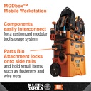 Klein 54815MB MODbox™ Parts Bin Rail Attachment