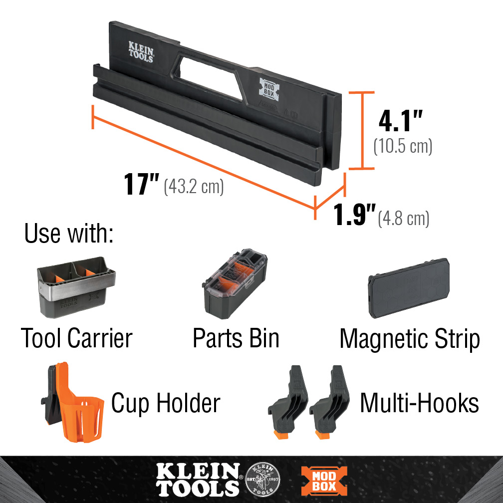 Klein 54818MB MODbox™ Internal Rail Accessory