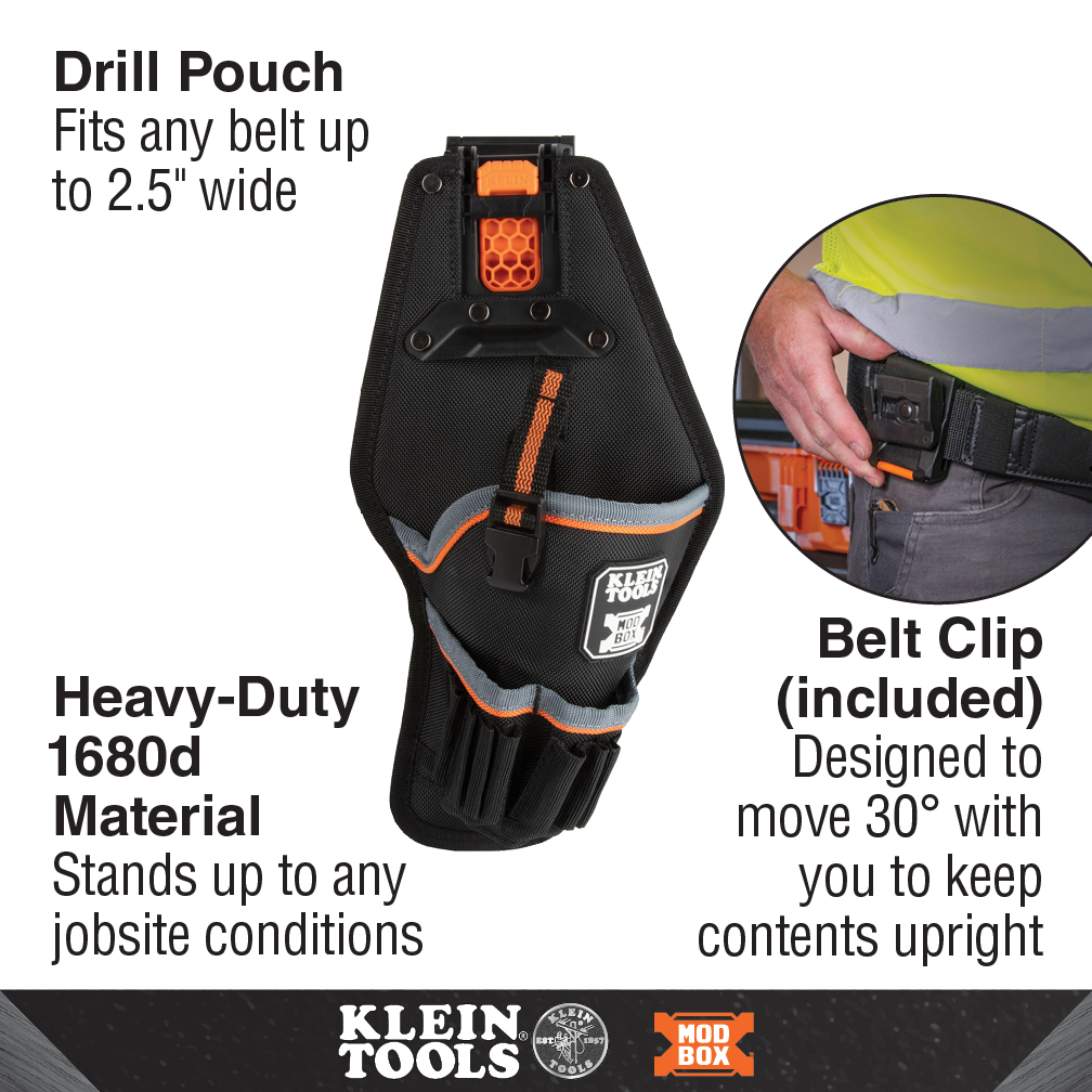 Klein 55836MB MODbox™ Drill Pouch
