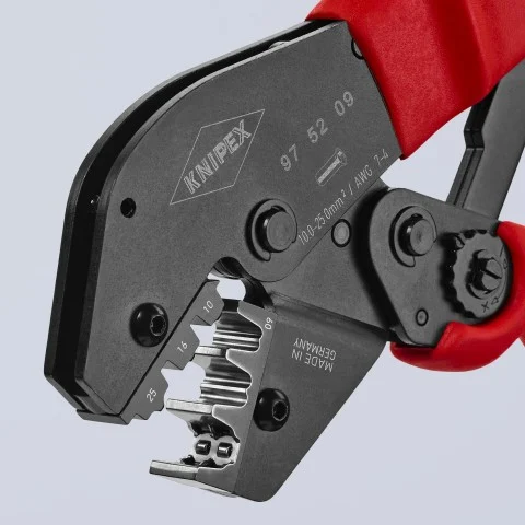 Knipex 10" Crimping Pliers For Insulated and Non-Insulated Wire Ferrules