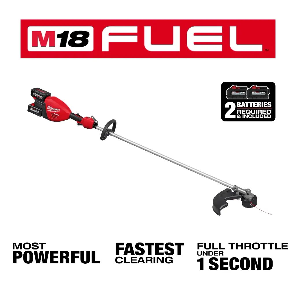 Milwaukee 3006-22 M18 FUEL™ 17” Dual Batteries String Trimmer Kit