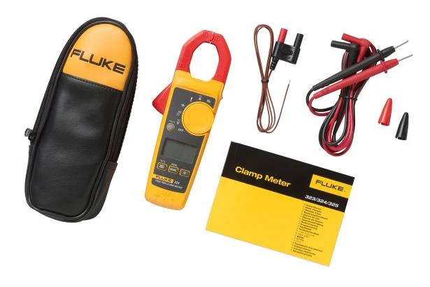 Fluke 325 400A AC/DC True-RMS Clamp Meter w/Temp