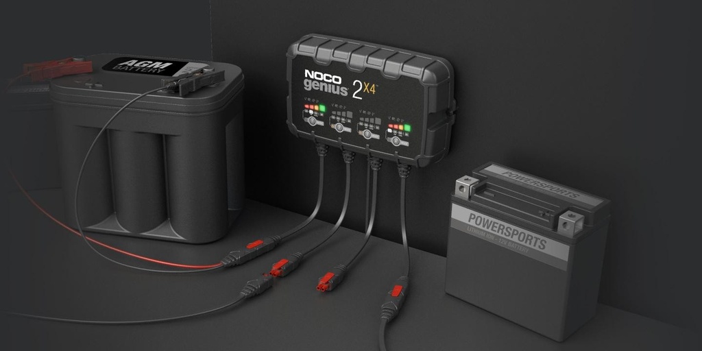 NOCO GENIUS2X4 8A 4-Bank Battery Charger