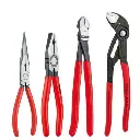 Knipex 9K 00 80 94 US 4 Pc Pliers Set (03 01 200, 26 11 200 S1, 74 01 250 and 87 01 250)