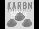 Klein 60345 Hard Hat, Premium KARBN™ Pattern, Non-Vented Full Brim, Class E