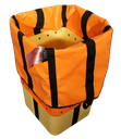 LUSB EMG Solid Casted Bucket Bag - Small, 150 KG, Orange