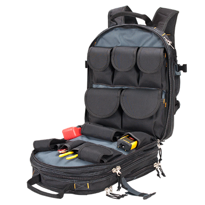 CLC SOFTSIDE TOOL CARRIER 75 Pocket - Heavy-Duty Tool Backpack