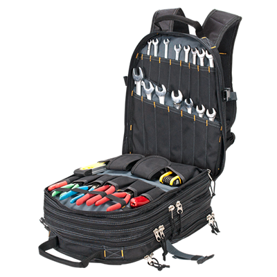 CLC SOFTSIDE TOOL CARRIER 75 Pocket - Heavy-Duty Tool Backpack