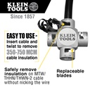 Klein 21050 Large Cable Stripper (750-350 MCM)