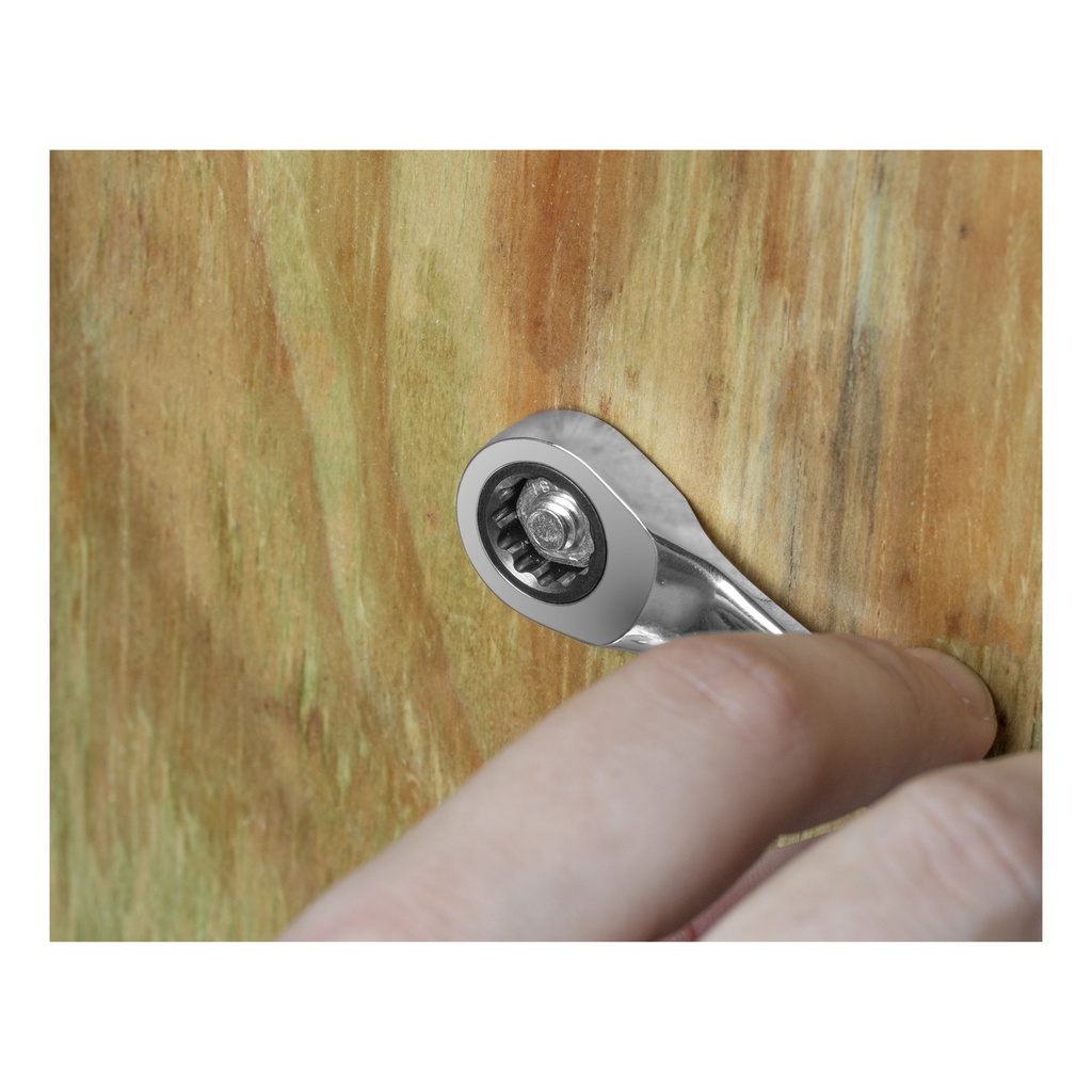 Jonard Tools ABW-R1013 Angled Ratcheting Box Wrench, 10 & 13 mm – product view 3