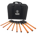 Klein 33524 Nut Driver Set, 1000V Insulated, 9-piece