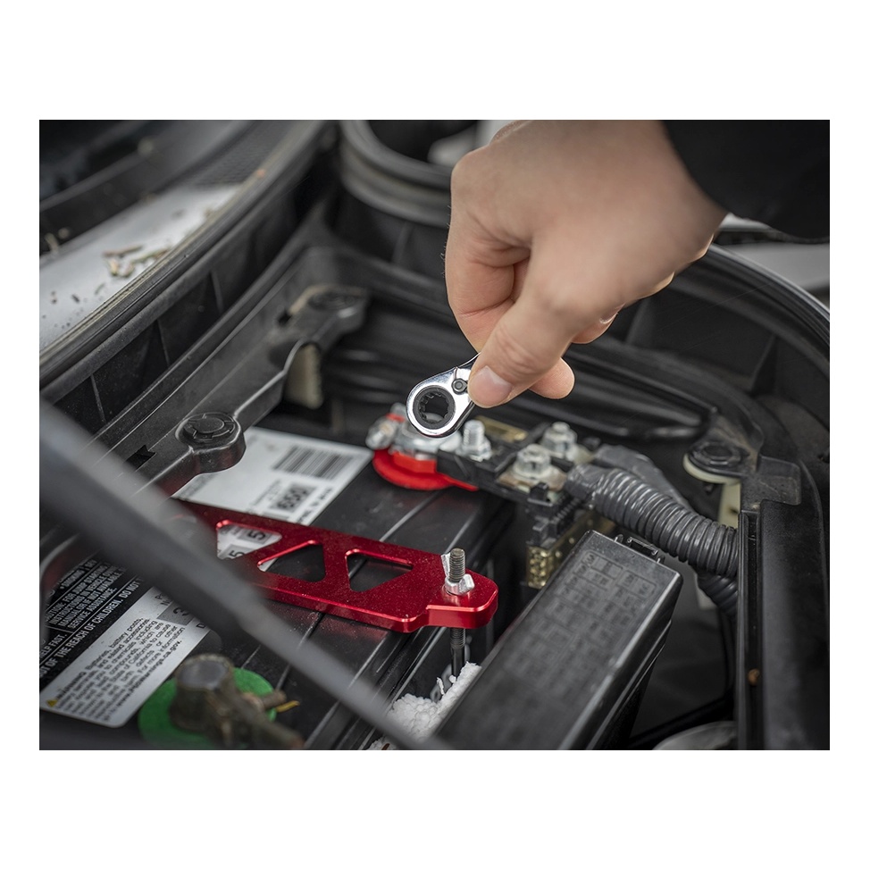 Jonard Tools ABW-R1013 Angled Ratcheting Box Wrench, 10 & 13 mm – product view 4