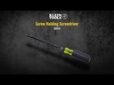 Klein 32216 #2 Phillips Screw Holding Screwdriver, 7-Inch Round Shank