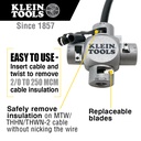 Klein 21051 Large Cable Stripper (2/0-250 MCM)