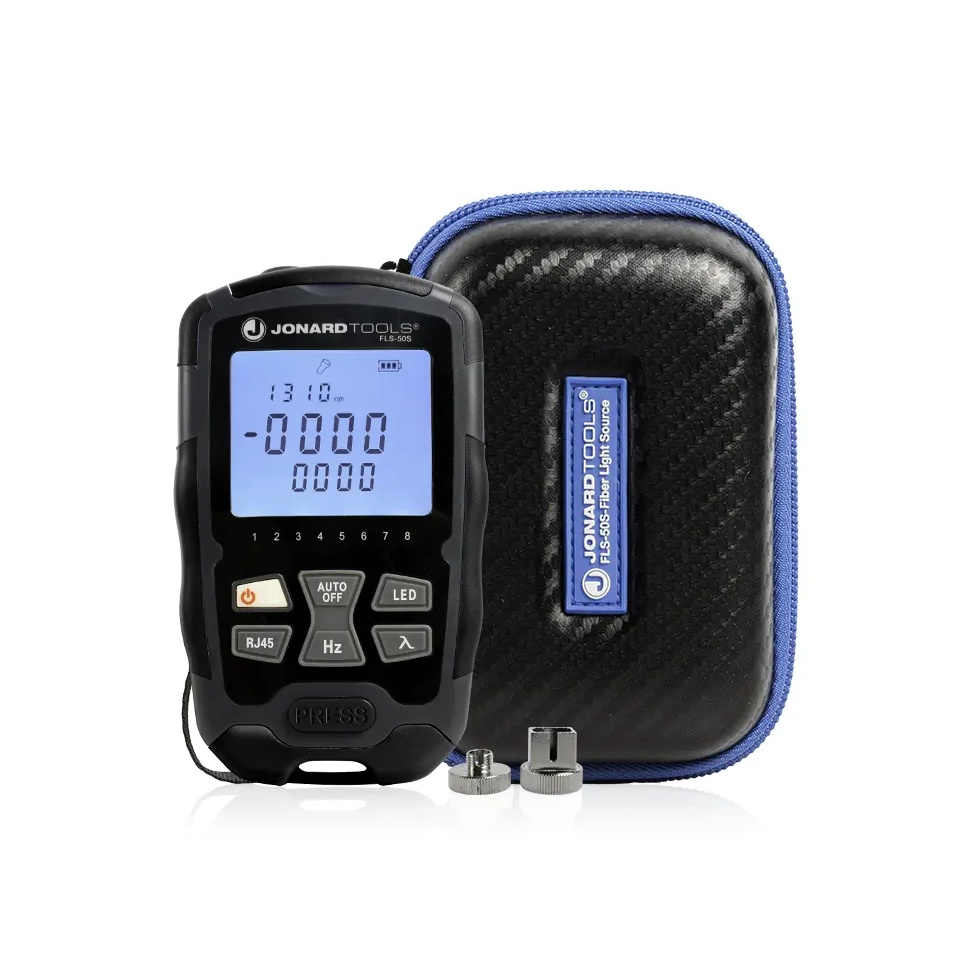 Jonard Tools FPL-5050S Fiber Optic Mini Light Source & Power Meter Kit (-50 to +26 dBm) – product view 3