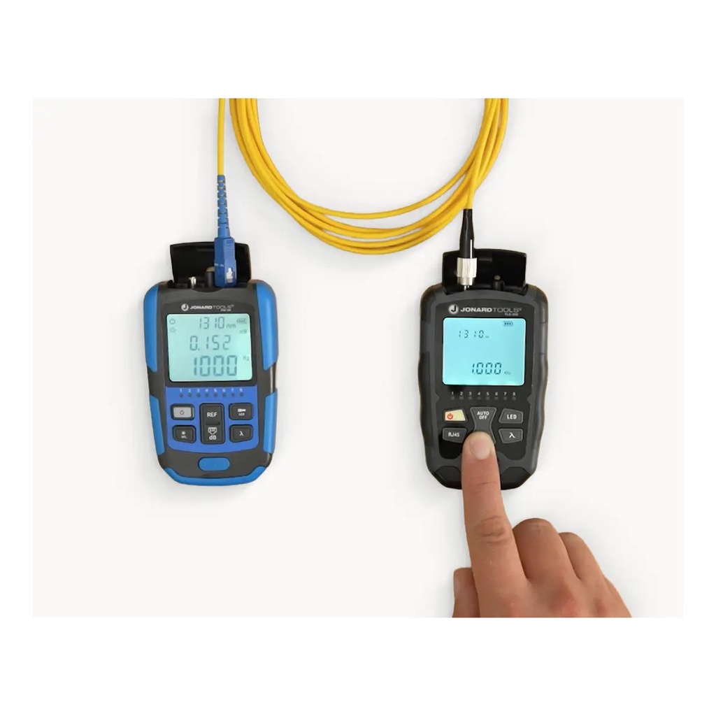 Jonard Tools FPL-5050S Fiber Optic Mini Light Source & Power Meter Kit (-50 to +26 dBm) – product view 4