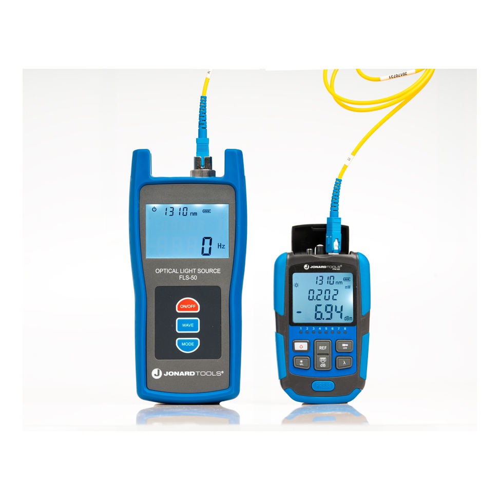Jonard Tools FPL-5050S Fiber Optic Mini Light Source & Power Meter Kit (-50 to +26 dBm) – product view 9
