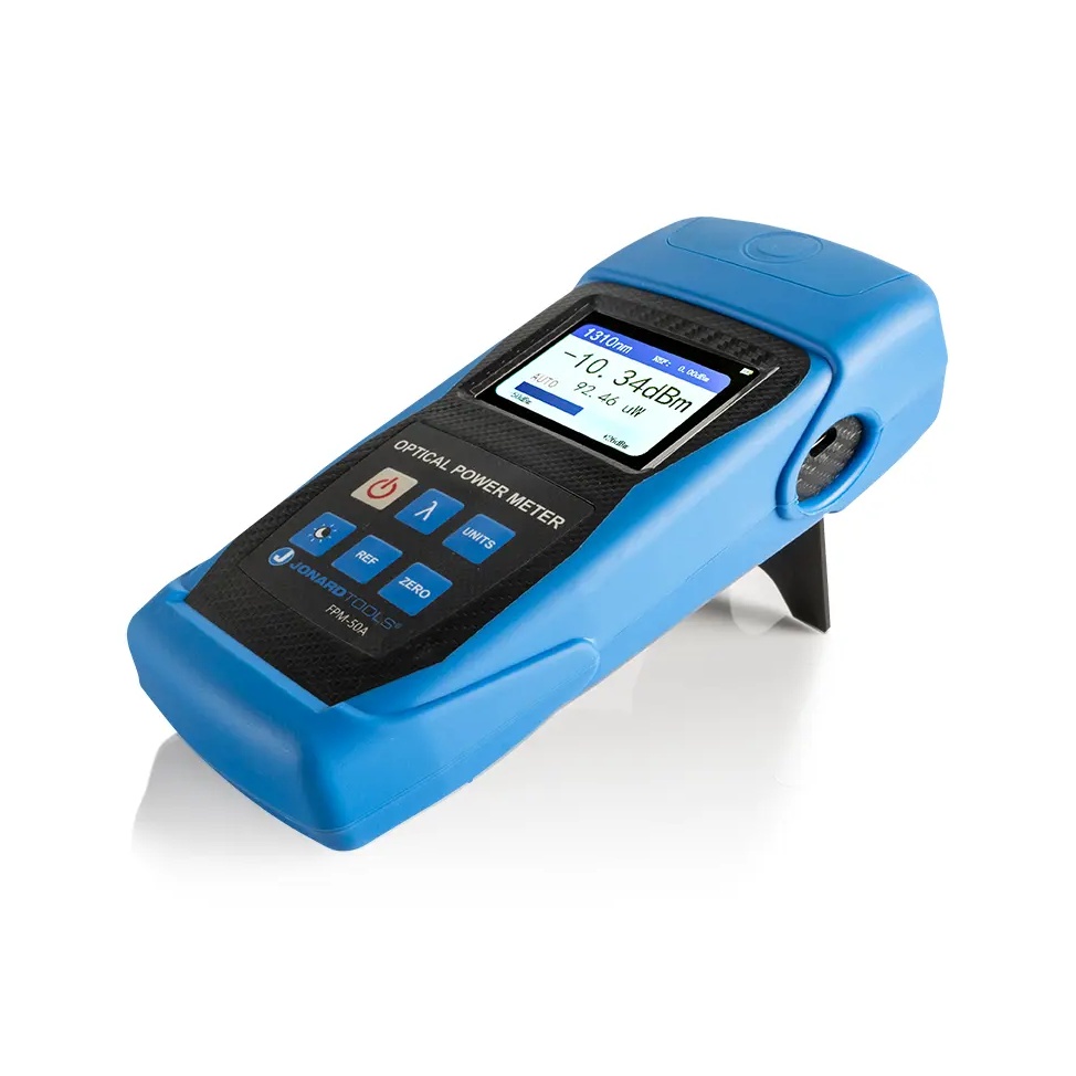 Jonard Tools FPM-50A Fiber Optic Power Meter (-50 to +26 dBm) with FC/SC/LC Adapters – product view 5