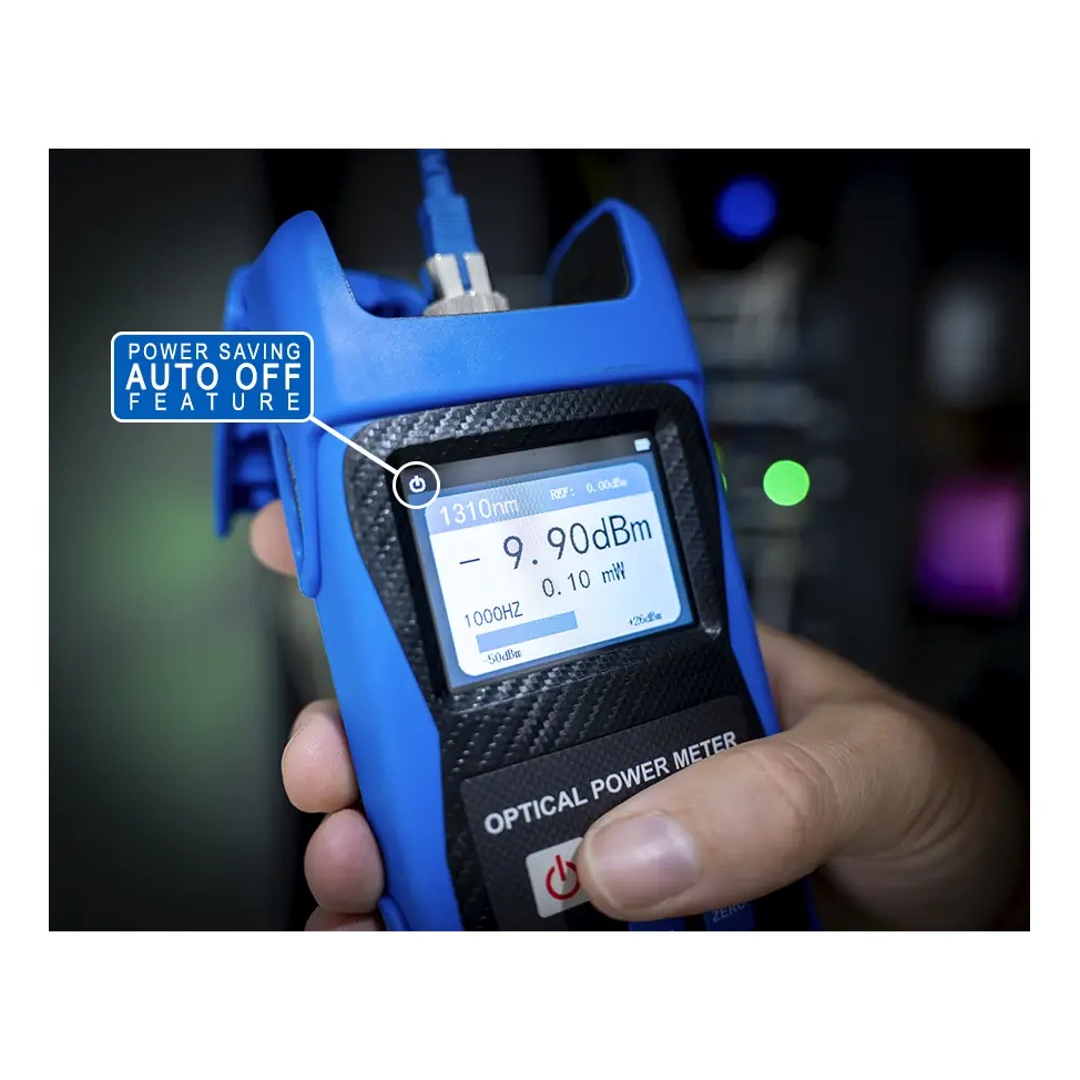 Jonard Tools FPM-50A Fiber Optic Power Meter (-50 to +26 dBm) with FC/SC/LC Adapters – product view 9