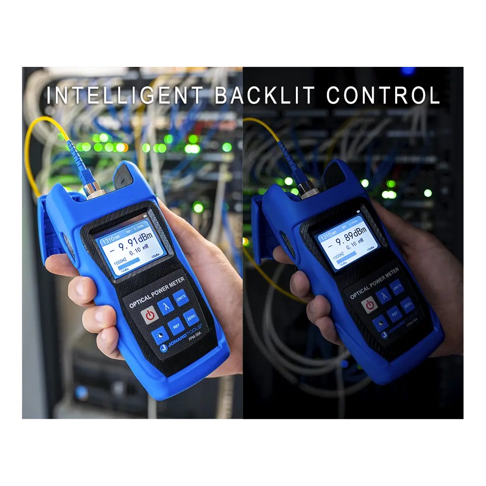 Jonard Tools FPM-50A Fiber Optic Power Meter (-50 to +26 dBm) with FC/SC/LC Adapters – product view 12