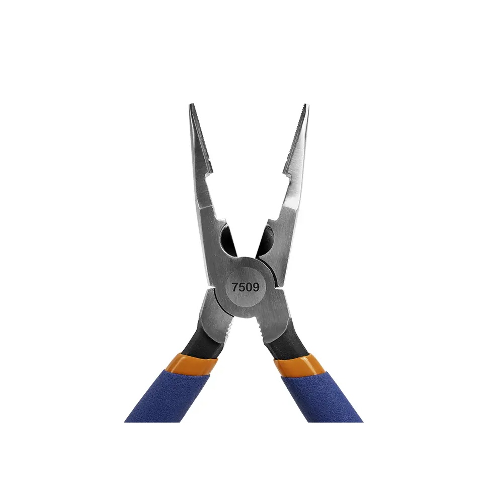 Jonard Tools JIC-248 Long Nose Combo Plier, with Crimper and Jack – product view 4
