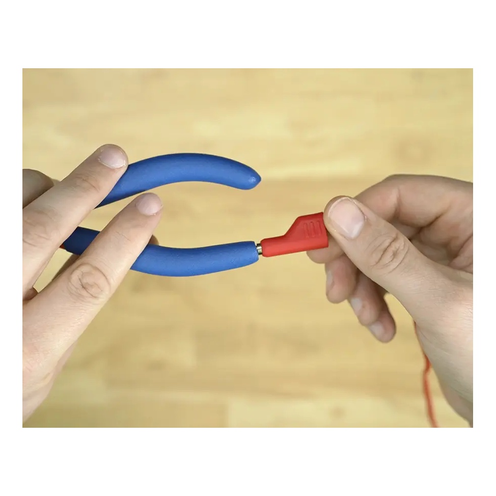 Jonard Tools JIC-248 Long Nose Combo Plier, with Crimper and Jack – product view 10