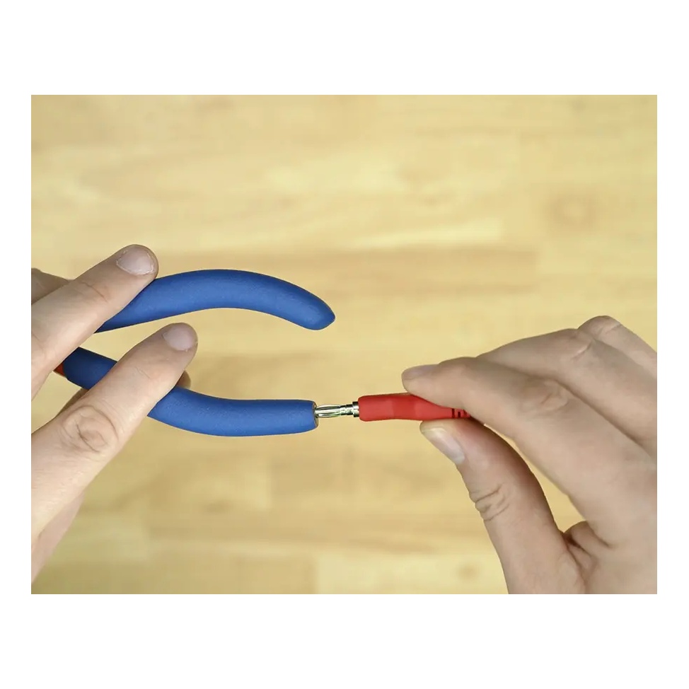 Jonard Tools JIC-248 Long Nose Combo Plier, with Crimper and Jack – product view 9