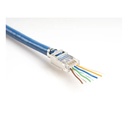 Jonard Tools RJ456A-SC Shielded RJ45 Connector with Crimp Tail for Cat6A Cable, 100 pack – product view 3