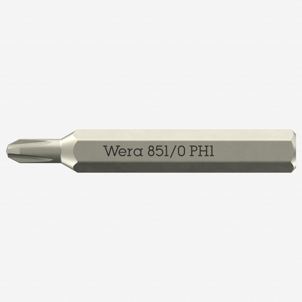 Wera 05058140001 855 Micro Bits PZ 0 X 30 mm