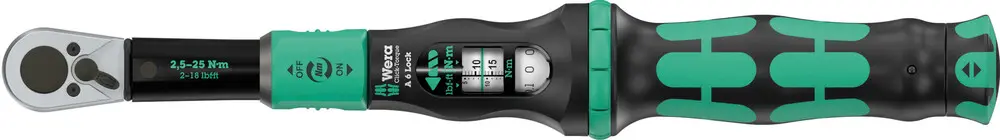 Wera 05075691001 Click-Torque Lock A6