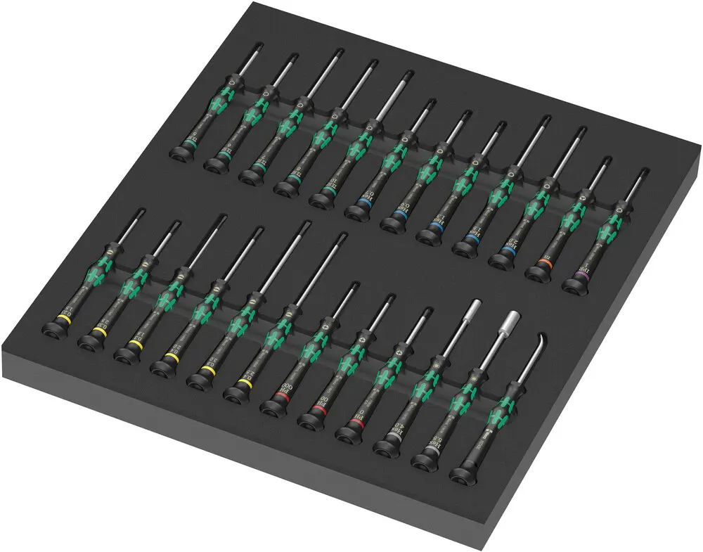 Wera 05150106001 9715 Foam Insert Kraftform Micro Set 1