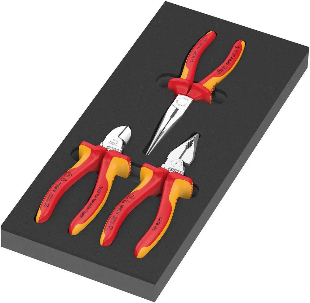 Wera 05150184001 9784 Foam insert KNIPEX Pliers Set VDE 1