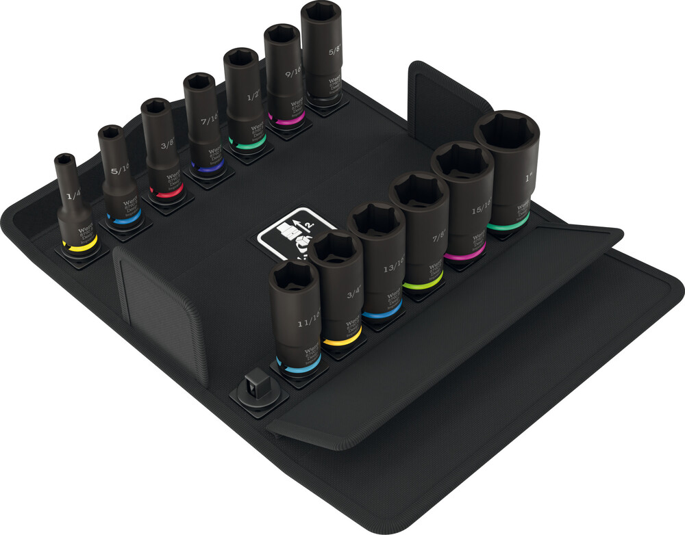 Wera 05005581001 8790 B Impaktor Deep SAE Set 1 