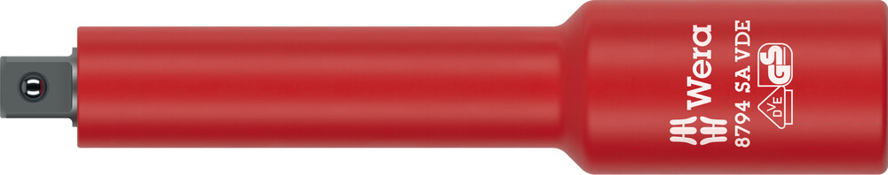 Wera 05005950001 8794 SA VDE Zyklop-Extension 1/4", Short