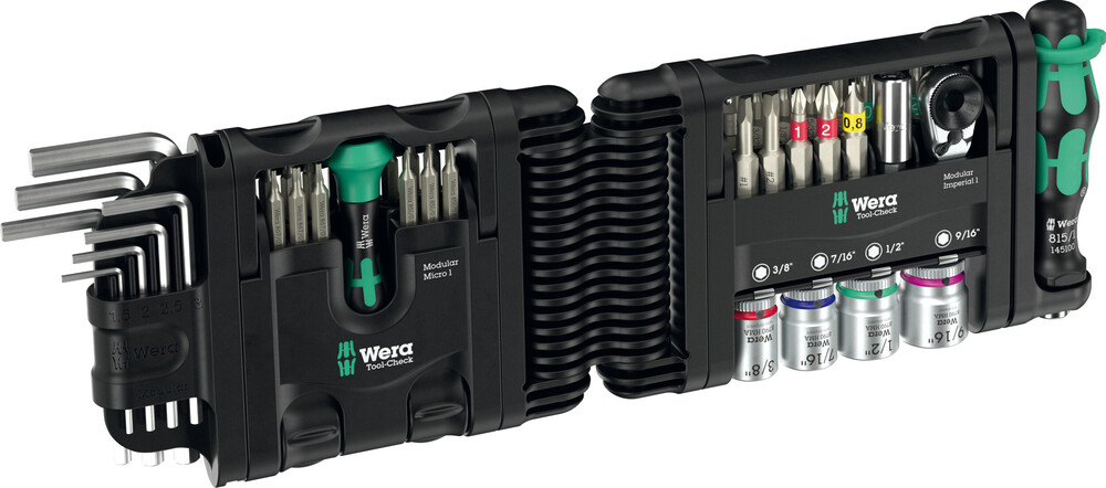 Wera 05049025001 Tool-Check Modular Set SAE 1