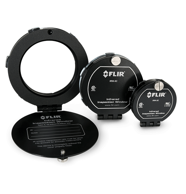 FLIR IRW Aluminum InfraRed Window 4" (O.D. 5.01”/127mm)